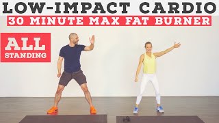 Low impact cardio workout for ALL fitness levels  no equipment at home [upl. by Zehcnas]