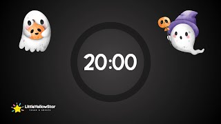 Halloween Timer For Kids  20 Minutes Countdown Timer For Kids With Spooky Music  Classroom Timer [upl. by Tonry645]