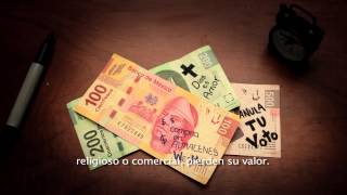 Validez de piezas  billetes rayados [upl. by Adnahcir143]