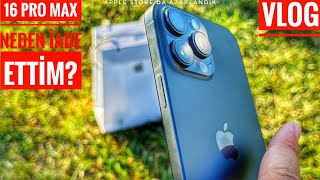 IPHONE 16 PRO MAX NEDEN Ä°ADE ETTÄ°M  AKASYA APPLE STOREâ€™DA YAÅžADIKLARIMIZ  ÅžÄ°KAYETCÄ°YÄ°M VLOG [upl. by Ettenel807]