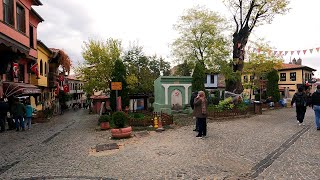 Eskişehirde 4k60fps Odunpazarı Gezintisi  Wandering Around Eskisehir Odunpazari [upl. by Colon]