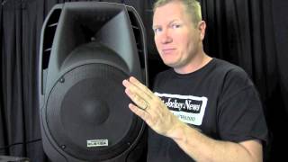 American Audio ELS15A Review by John Young of the Disc Jockey News [upl. by Carnes891]