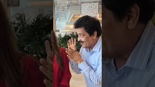 One with the legendary RealUditNarayan traveldiaries bhagyashree music mainepyarkiya [upl. by Veradi]