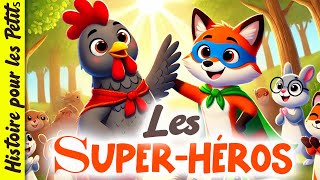 Le renard et la petite poule🐔Histoire pour sendormir Conte pour enfant en français livre audio [upl. by Ynohtna21]