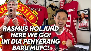 🚨Update Transfer MUFC Rasmus Hojlund Here We Go Ini Dia Penyerang Baru MUFC [upl. by Esorlatsyrc360]