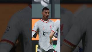 Gravenberch Goal fc24 gameplay ps5 shorts liverpool [upl. by Egin]