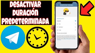 CÓMO DESACTIVAR PROGRAMADOR DE MENSAJES EN TELEGRAM✅️2024✅️ Iphone y Android [upl. by Acenahs888]