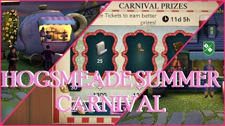 HOGSMEADE SUMMER CARNIVAL EVENT SPELLS MAZE MAP AND OTHER GAMES  HOGWARTS MYSTERY [upl. by Siwel]