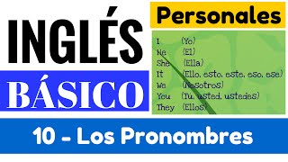 Pronombres personales objetivos y reflexivos en Ingles ejemplos quotYes en Inglés 1quot Video 10 [upl. by Greenman630]