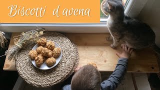 BISCOTTI VEGANI CON FIOCCHI DAVENA [upl. by Ennairda]