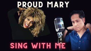 quotProud Maryquot  Tina Turner And Ike Turner  Karaoke With Male Part Only [upl. by Chun752]