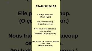 FRANSIZCA ÖĞREN fransızca fransizca fransızcaöğrenmek [upl. by Malanie]