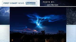 Unusual clouds glowing before sunrise over the First Coast [upl. by Huckaby924]