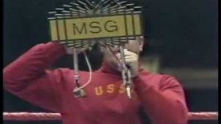 Nikolai Volkoff sings the Russian National Athem [upl. by Skoorb]