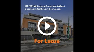 102801 Whitehorse Road Mont Albert [upl. by Sublett979]