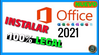 📣 Cómo INSTALAR OFFICE 2021 ✅ y ACTIVARLO en 2023 🔴 100 Legal y Oficial [upl. by Malloy154]