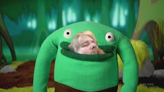 Ryan Reacts to Smiling Friends Puppet Version  Part 1 Mr Frog [upl. by Htesil]