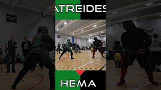 Wessex League Bristol 2024 Fight 5 part 11 SUDDEN DEATH P1 atreides hema longsword tournament [upl. by Rolo]