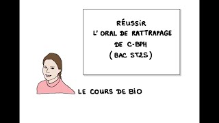 Réussir l’oral de rattrapage de biologie CBPH bac ST2S [upl. by Rotsen]