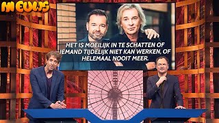 Matthijs van Nieuwkerkdumping keihard bespot hilariteit in studio [upl. by Rockafellow196]