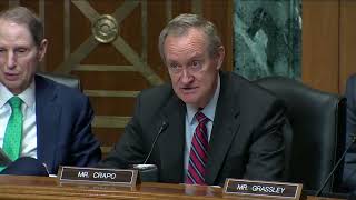 Crapo Statement at Hearing on IRS FY 2025 Budget and 2024 Filing Season [upl. by Ateiluj553]