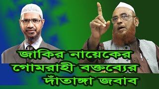 ডাঃ জাকির নায়েককে চরম ধোলাই দিলেন  Allama Nurul Islam Olipuri  New Waz 2019 [upl. by Guntar126]