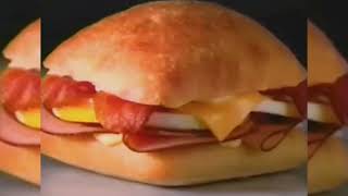 🌞 Jack in the Box Ciabatta breakfast sandwich 2006 commercial FUNNY jackinthebox 🌞 [upl. by Kolb]