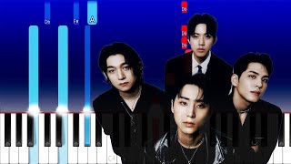 DAY6  HAPPY Piano Tutorial [upl. by Reg]