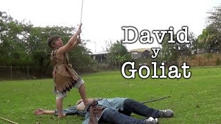 David y Goliat Biblia para niños [upl. by Rahs]