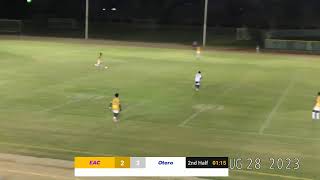 EAC Mens Soccer VS Otero College [upl. by Natassia]