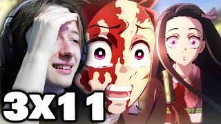 THE BEST EPISODE Demon Slayer Season 3 Episode 11 Reaction [upl. by Refotsirk]