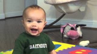 Extremely Happy Babbling 7 month old Baby Boy [upl. by Patti]