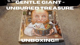 Gentle Giant Unburied Treasure Box Set  UNBOXING [upl. by Roxane]