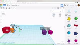 Tinkercad Tutorial create a joystick [upl. by Ahsiekam]