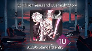 ACC5 Arcaea Fanmade Six Trillion Years and Overnight Story  kemu Future 10 [upl. by Mulac]