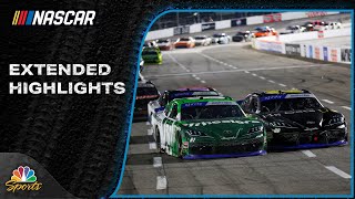 NASCAR Xfinity Series EXTENDED HIGHLIGHTS DUDE Wipes 250  4624  Motorsports on NBC [upl. by Anastasius]