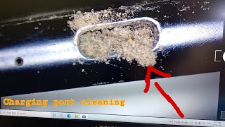 Viral Tiktok Phone Cleaning video Deep Clean Phone usb port [upl. by Fermin]