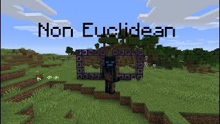 Non Euclidean Minecraft tutorial 1165 [upl. by Palecek]