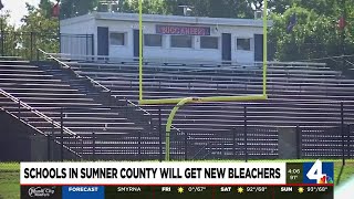 Schools in Sumner County will get new bleachers [upl. by Tartan]