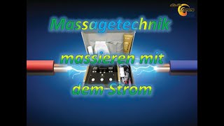 😱 massieren mit dem Strom 😱 Massagetechnik für Bioenergomassagerät FOHOW in DE [upl. by Cleavland]