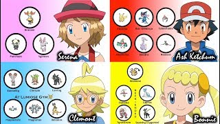 Serena Bonnie amp Clemonts Pokémon Bonus Ash [upl. by Lula]