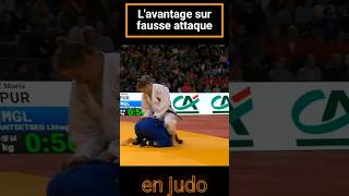 Lavantage sur fausse attaque arbitrage judo [upl. by Afira195]