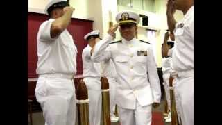 Senior Chief becomes Chief Warrant Officer [upl. by Swaine]