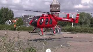 NOTAR Helicopter taking off  Rescue 2010  Vlissingen [upl. by Felicle]