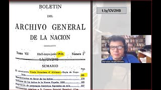 Octaviano DAlvimar supuesto iniciador masónico de Hidalgo [upl. by Ellerol]