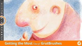 Photoshop Artists Guide to Getting the Most out of GrutBrushes Free Photoshop Brushes and Plugin [upl. by Zetrac]