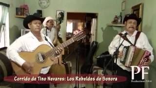 Corrido de Tino Nevares Los Rebeldes de Sonora [upl. by Ellitnahc537]