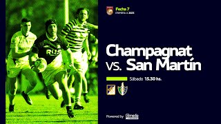 URBA  Primera A 2023  Champagnat vs San Martín  EN VIVO [upl. by Anoynek]