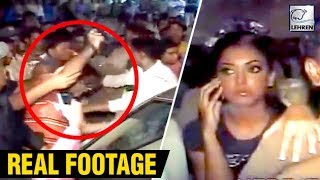 Tanushree Duttas Car Attacked By Goons  Real Footage Of 2008  LehrenTV [upl. by Speroni]