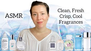 ASMR  Clean Fresh Crisp Cool Perfume Collection  Glass Tapping amp Soft Spoken [upl. by Tutankhamen]